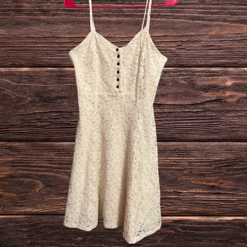 😍Mini Cream Dress😍